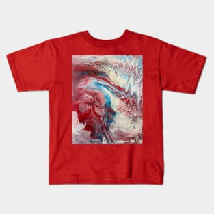 Red, white and blue Kids T-Shirt